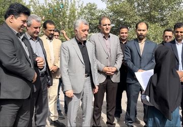 بازدید مدیر کل استان خراسان رضوی از پروژه های روستاهای شهرستان تربت جام