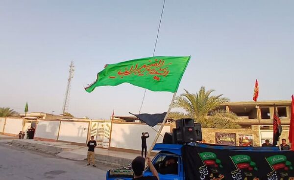 تشییع نمادین پیکر امام حسین(ع) در گمبوعه بزرگ