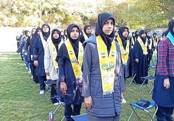 بازی‌های گروهی در اردوی پیشتازان