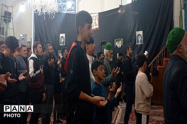 مراسم شهادت قائد امت در شهر بار نیشابور