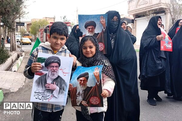 راهپیمایی باشکوه روز جهانی قدس در جوادآباد