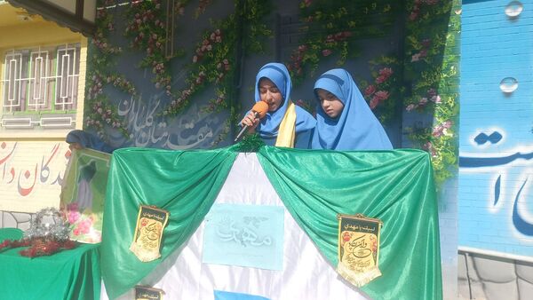 جشن میلاد امام مهدی عج در آموزشگاه فرهنگ شهرستان خلیل آباد