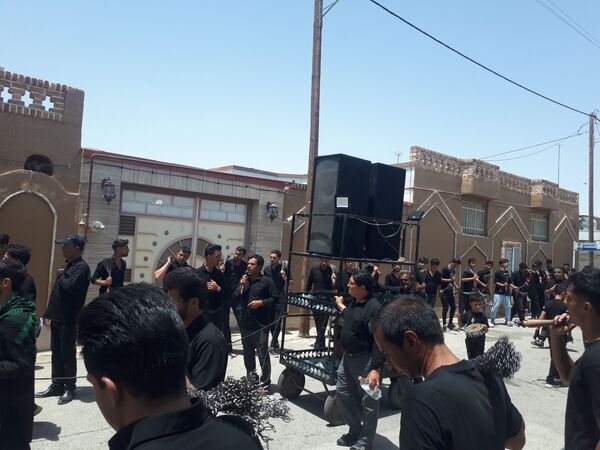 عاشورای حسینی در روستای بزنجرد 
