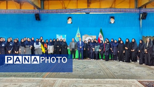 برگزاری لیگ جت دختران در مصلی بقیة اللّٰه شهرستان اشتهارد 