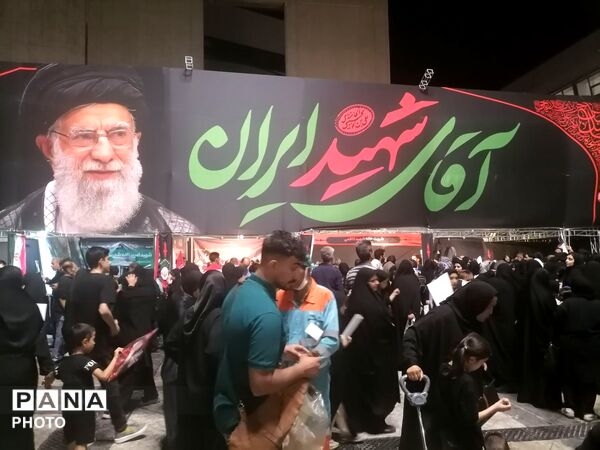 میدان شهدا عرصه میعاد گاه عاشقان سید علی خامنه‌ای