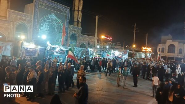 رژه باشکوه جان‌فدایان کازرونی
