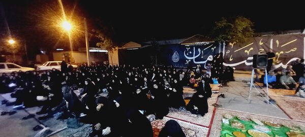 روضه خیابانی در شهرستان کاشمر