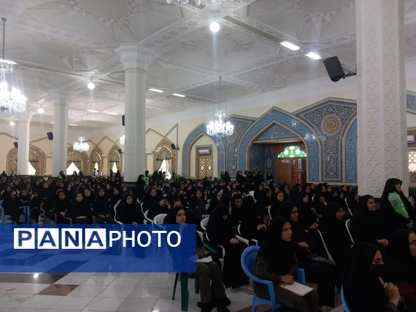 برگزاری اجتماع بزرگ دختران رضوی در شهرستان کاشمر 