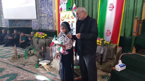 مراسم باشکوه یادبود شهدای روستای دیزان طالقان
