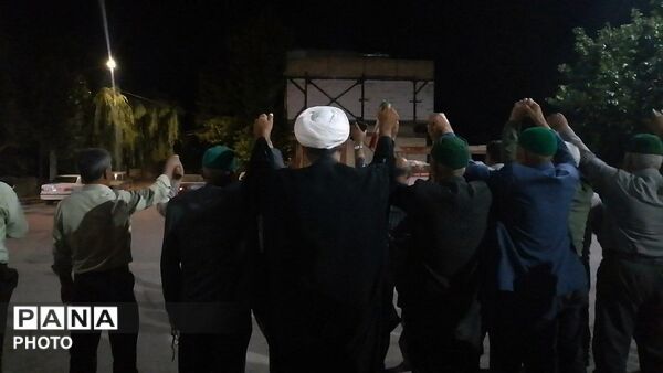 تجمعات شبانه همراه با اقامه نماز جماعت مغرب و عشاء در حسینیه شهدای شهربار