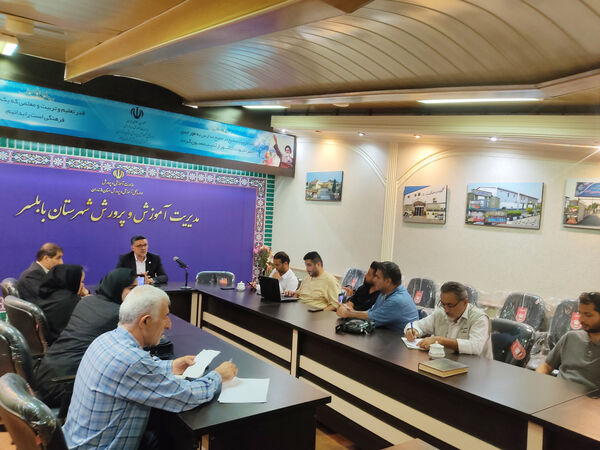 گرامیداشت روز خبرنگار در آموزش و پرورش بابلسر 