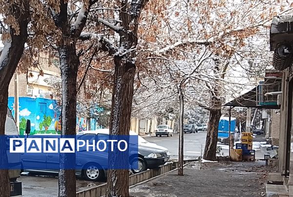 بارش دل‌انگیز برف‌ در اولین روزهای بهمن ماه