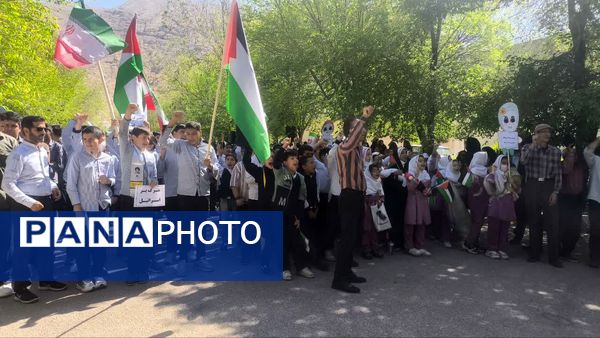 نوجوانان وجوانان زرقانی ثابت کردندکه با مردم فلسطین هم درد هستند 