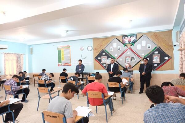 آزمون تکمیل ظرفیت پایه دهم مدارس استعدادهای درخشان در بهبهان