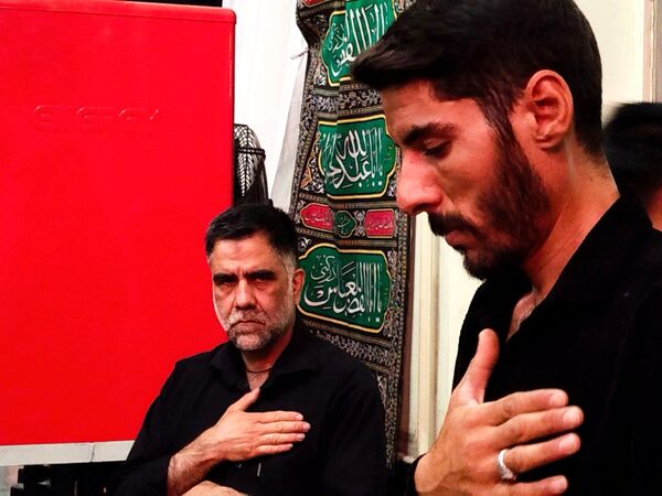 سوگ در فروتقه؛ عاشقان حسینی در سوگ سقای کربلا اشک ماتم ریختند