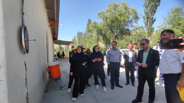 برگزاری مسابقات دارت در اردوی یک روزه مربیان پیشتاز سدبارزو شهرستان شیروان