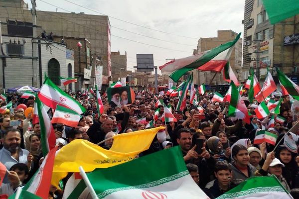 جشن چهل وهفتمین سالگرد پیروزی انقلاب اسلامی در شهرستان قدس