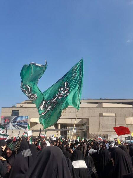 برگزاری راهپیمایی ۱۳ آبان در مشهد