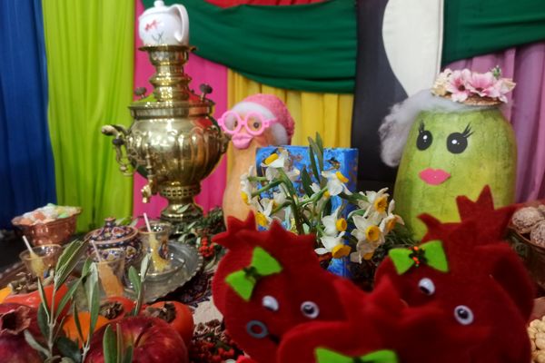 شور شب یلدا در مدارس رباط‌کریم