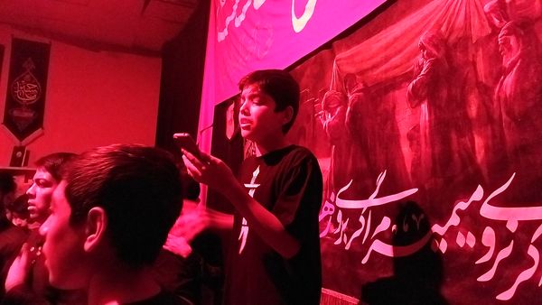 مراسم دهه فاطمیه در هیئت انصار المهدی نیشابور 