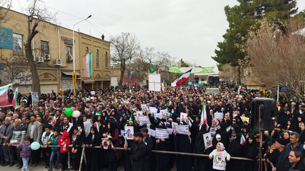 راهپیمایی ۲۲ بهمن نشان دهنده همبستگی و اتحاد مردم ایران 