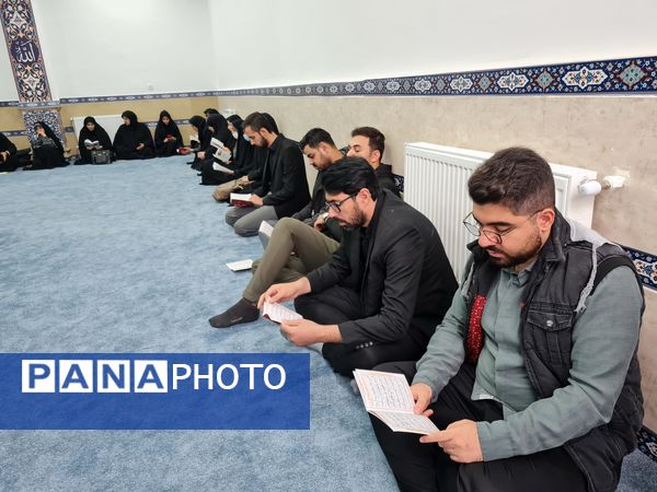 مراسم یادبود شهید سید حسن نصرالله در نمازخانه ولایت آموزش و پرورش شهرستان اسلامشهر