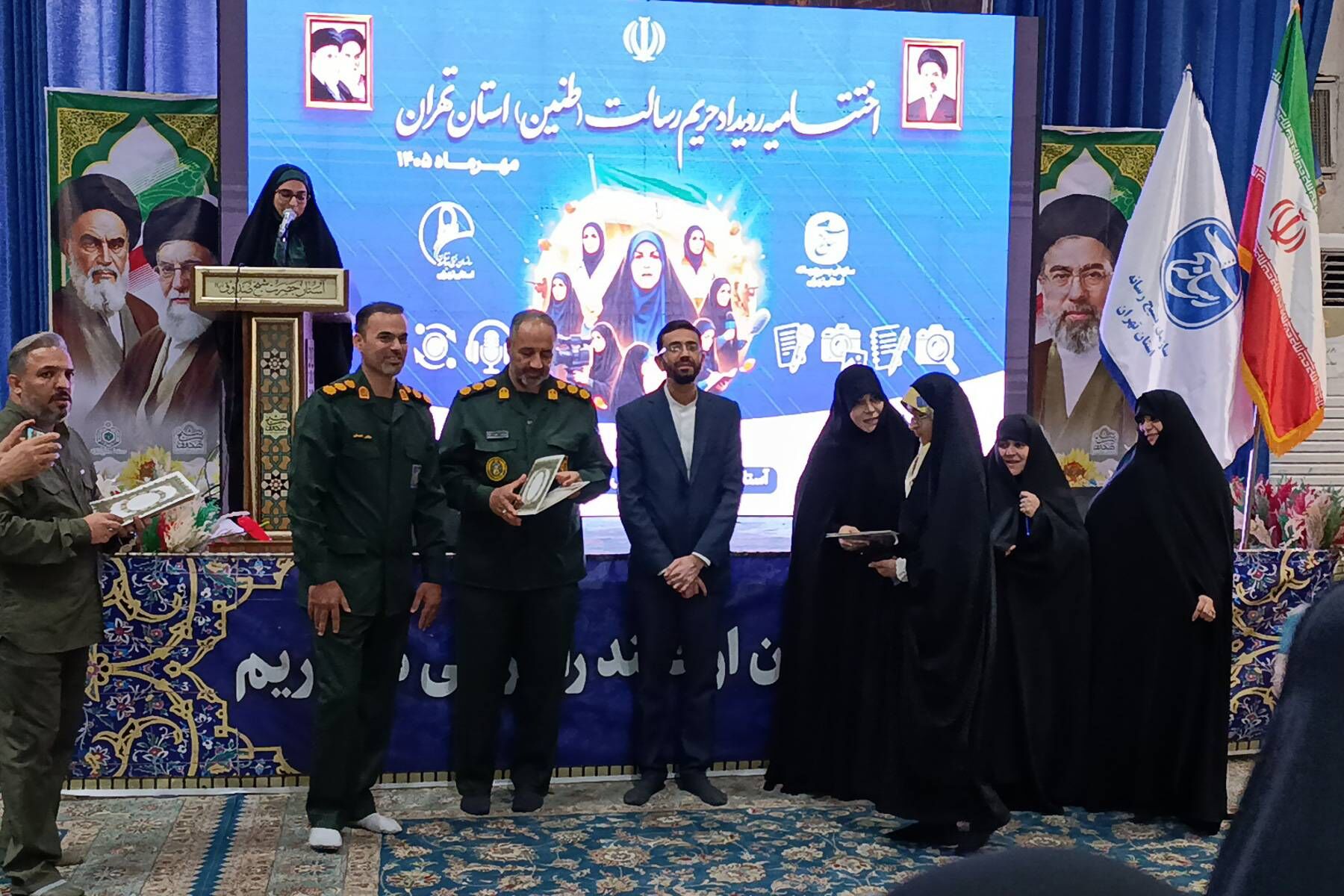 اختتامیه رویداد «طنین رسالت» با محوریت نقش‌آفرینی بانوان در عرصه رسانه