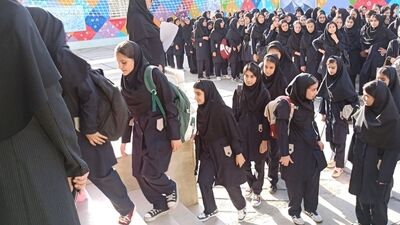 آغاز سال تحصیلی در دبیرستان مبعث