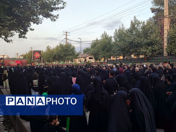 اجتماع عزاداران ملت امام حسین (ع) در قائمشهر 