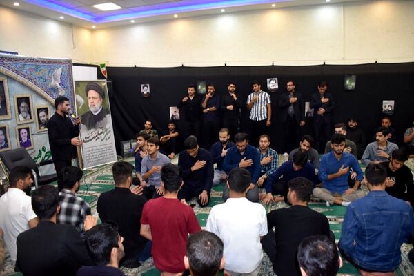 مراسم یادبود شهدای خدمت در دانشگاه فرهنگیان استان چهارمحال و بختیاری