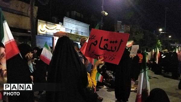 هشتاد و پنجمین شب از شب های مقاومت نیشابور در قاب پانا 