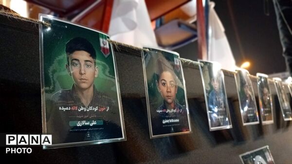 موکب دانش آموزان مدرسه شجره طیبه میناب
