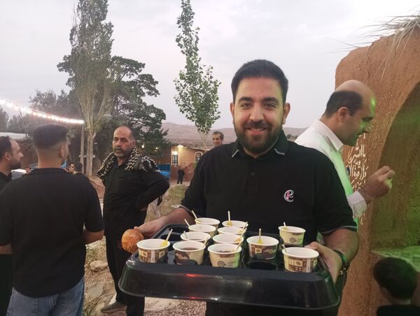 عزاداری دلسوختگان حسینی در روستای کرسگان