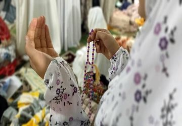 مراسم معنوی اعتکاف دانش‌آموزی در مسجد ابوالفضل ناحیه 1 کرج 