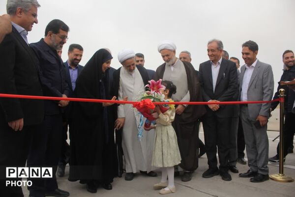افتتاح ۱۲ کیلومتر از آزادراه کمربندی غربی قم با حضور وزیر راه و شهرسازی