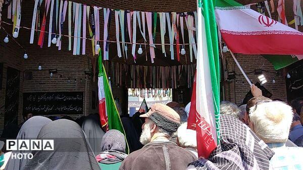 نماز  عبادی سیاسی جمعه در شهرستان نیشابور 