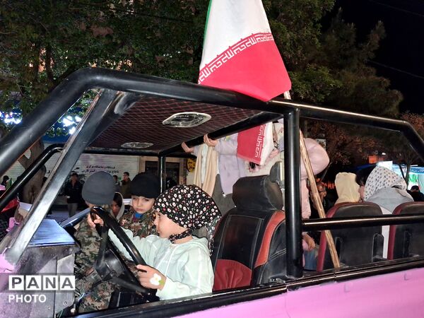 شکوه ولادت در بلوار فضل نیشابور