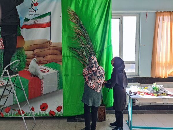 مقدمات استقبال از شهید گمنام