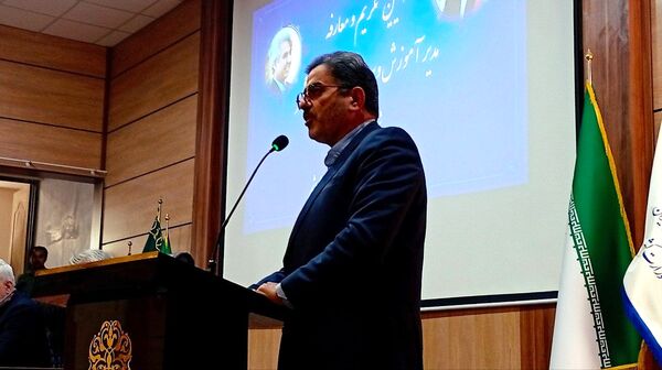 مراسم تودیع و معارفه مدیر آموزش و پرورش کاشمر