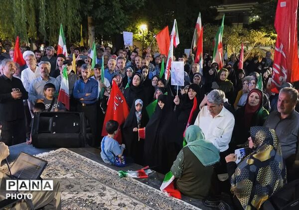 همه ایران یکصدا و یکدل در دفاع از لبنان