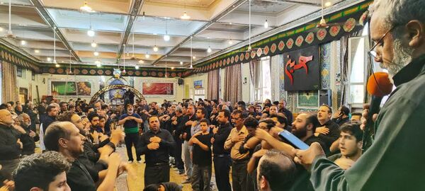  مراسم عزاداری اباعبدالله در هیات شاهزاده علی اکبر(ع)