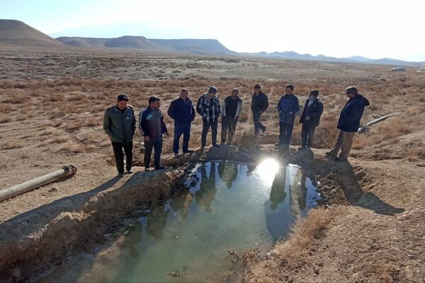 بازدید از قنات روستای پیشی دره جهت لایروبی