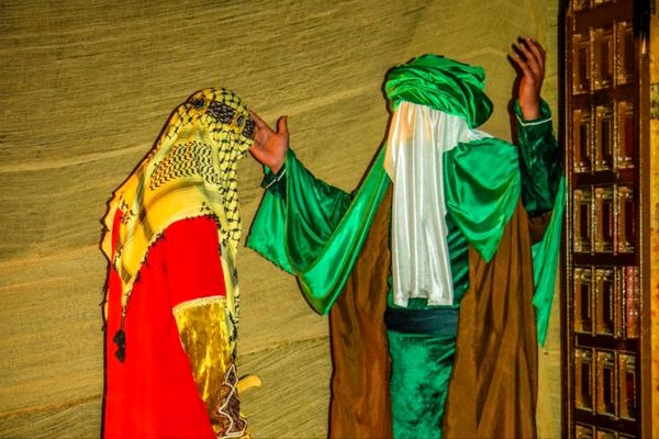 مراسم تعزیه‌خوانی شهادت حضرت فاطمه زهرا (س) در اهرم تنگستان