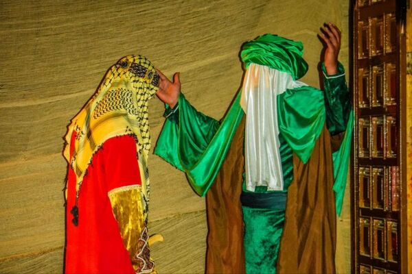 مراسم تعزیه‌خوانی شهادت حضرت فاطمه زهرا (س) در اهرم تنگستان