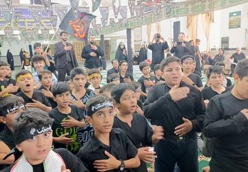 برگزاری سوگواره احلی من العسل در آشخانه 