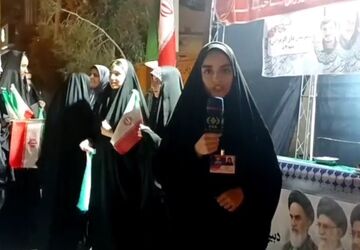 خدمت رسانی موکب دبیرستان دارالزهرا(س) قم