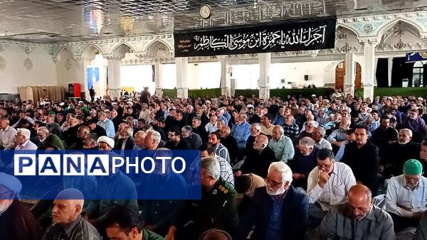 نماز عبادی سیاسی جمعه در شهرستان کاشمر