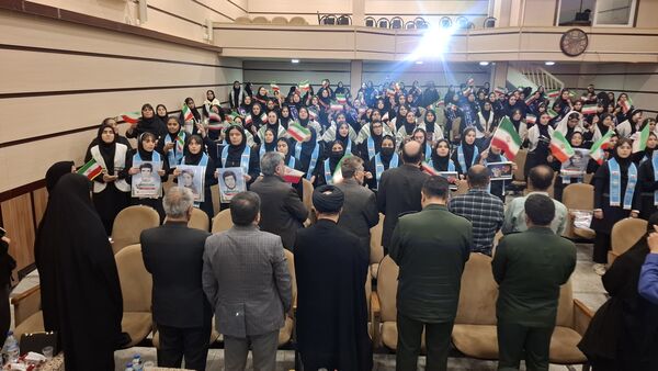 برگزاری مراسم یادواره شهدای دانش‌آموز در گچساران 