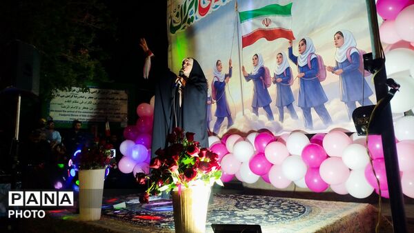اجتماع بزرگ دختران جان فدای ایران به یاد دختران میناب 