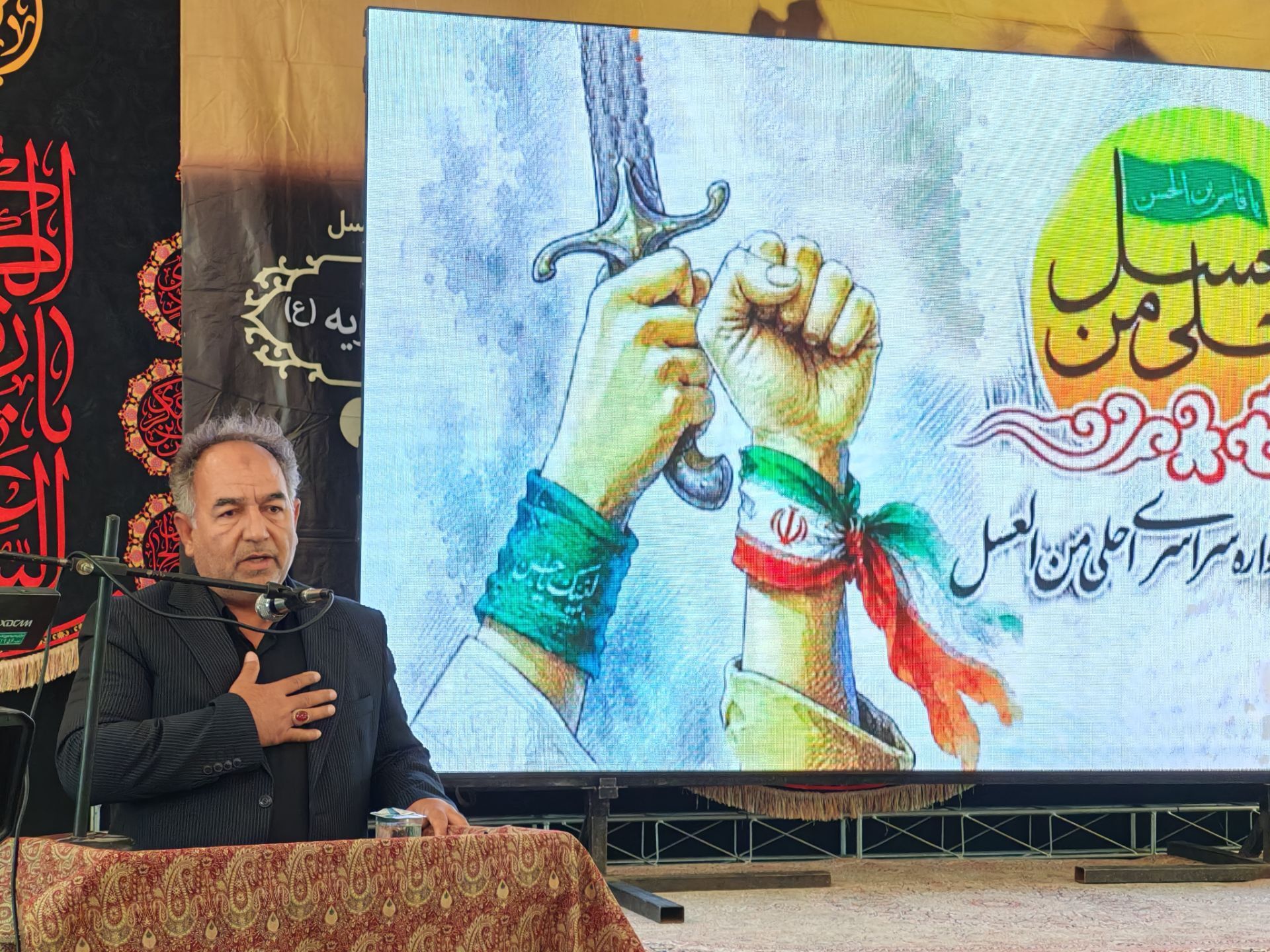 «احلی من العسل»؛ پیمان نوجوانان با حضرت قاسم(ع) برای ساختن ایران